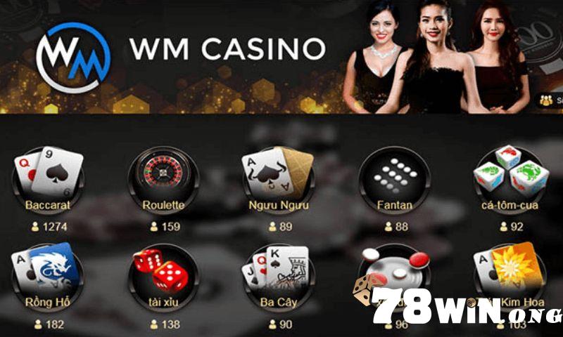 Tìm hiểu về nhà phát hành WM live casino